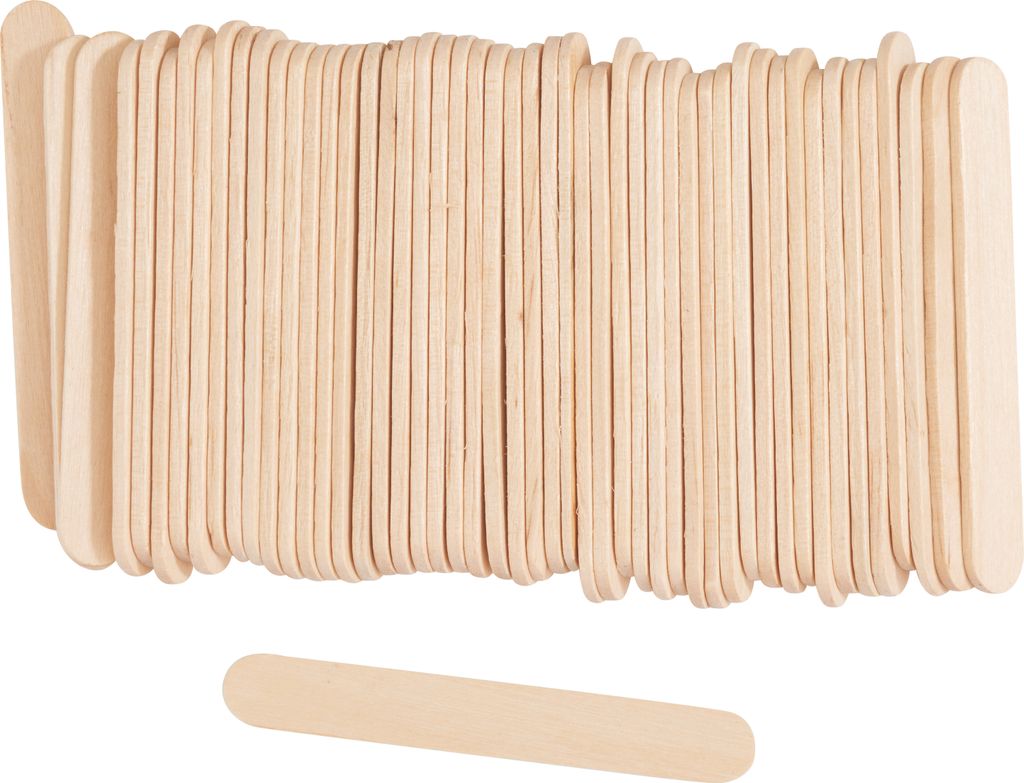 VBS Holzstäbchen "Birke", 50 Stück Klein Produktbild 