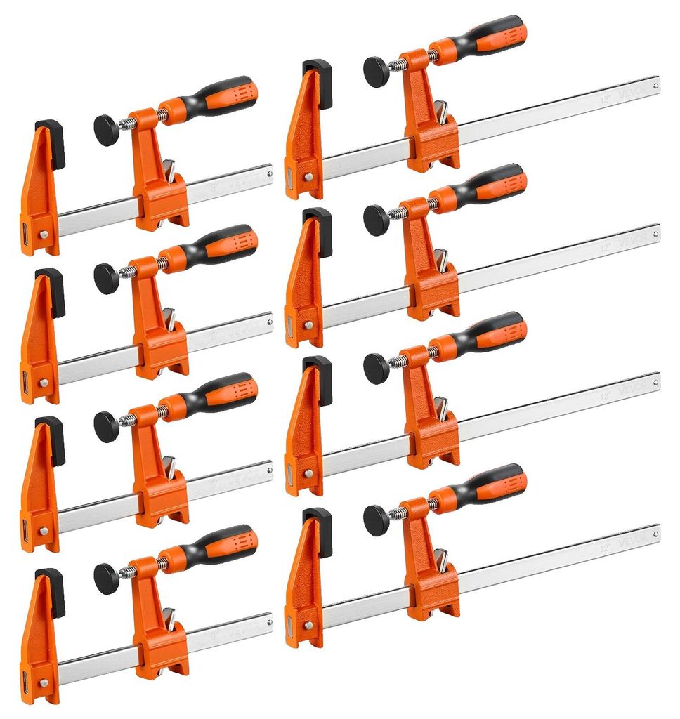 Sujetadores VEVOR, pack de 8 unidades, de 15,24 cm y 30,48 Imagen del producto 