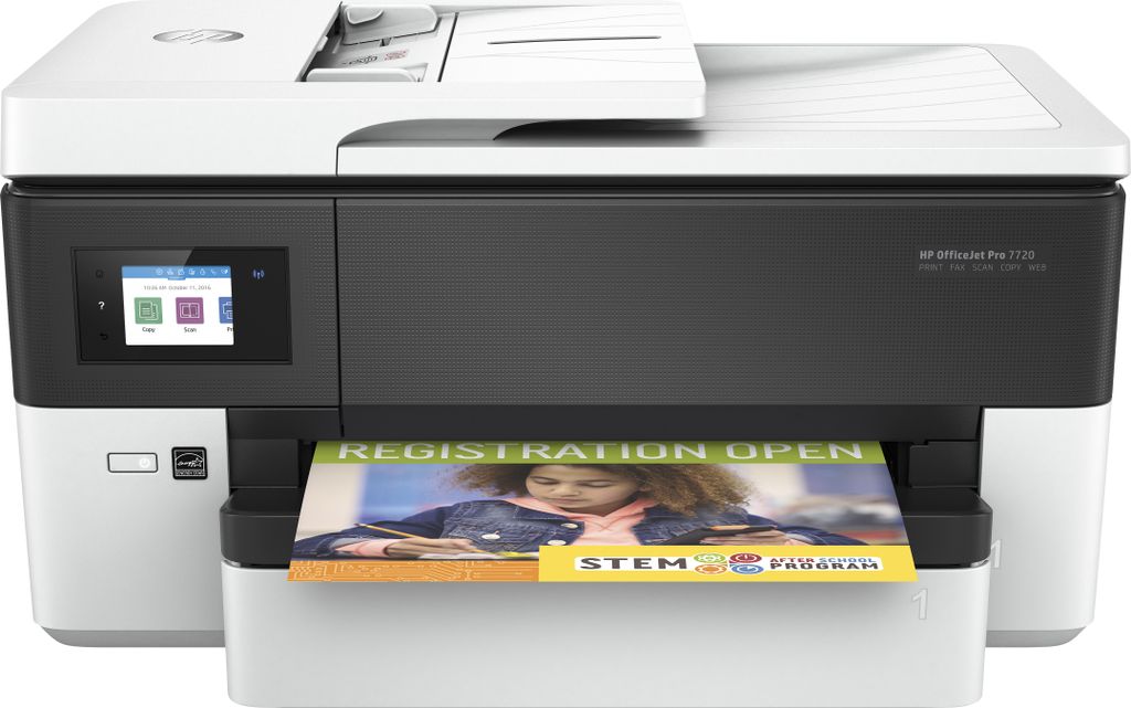 Stampante HP OfficeJet Pro 7720 Multifunzione a Colori per Immagine del prodotto 