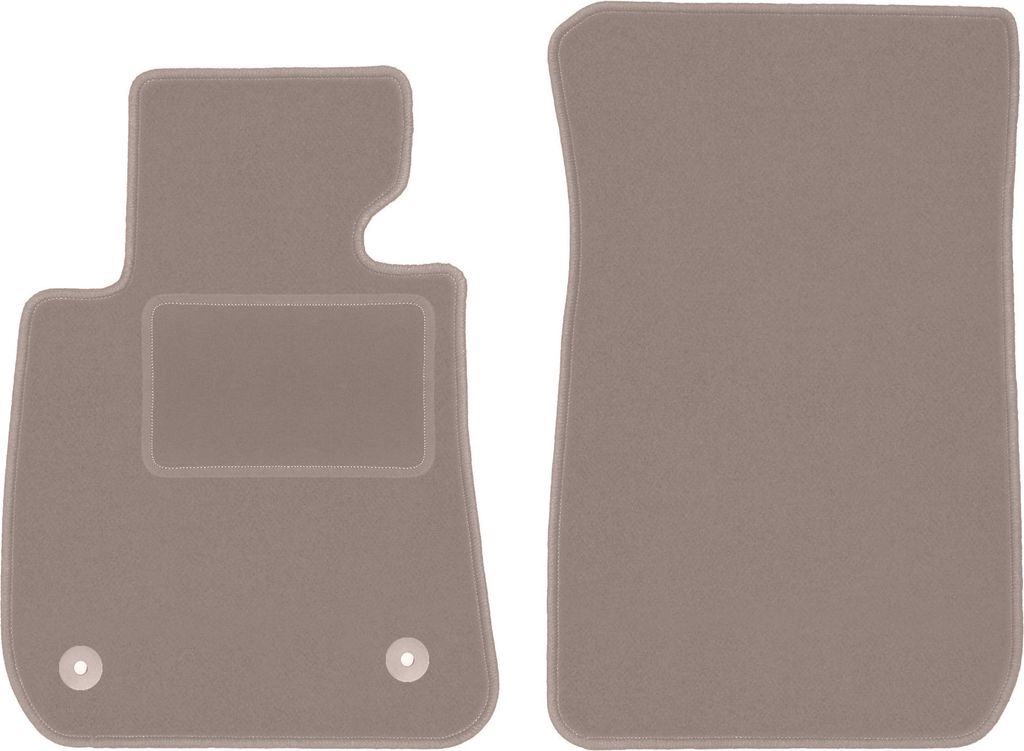 Beige Vordermatten für: BMW 3 E93 Cabrio (2004-2011)