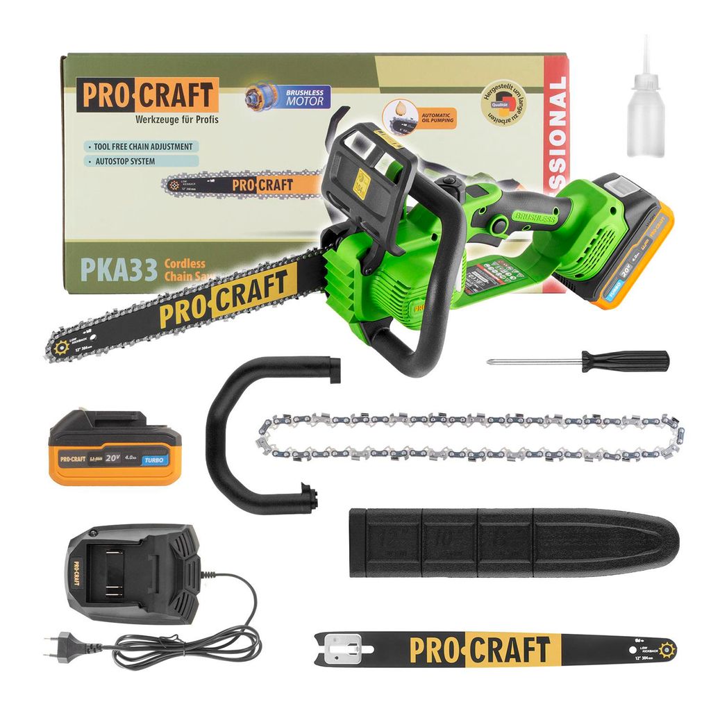 Pilarka łańcuchowa Procraft PKA33 Accu Zdjęcie produktu 