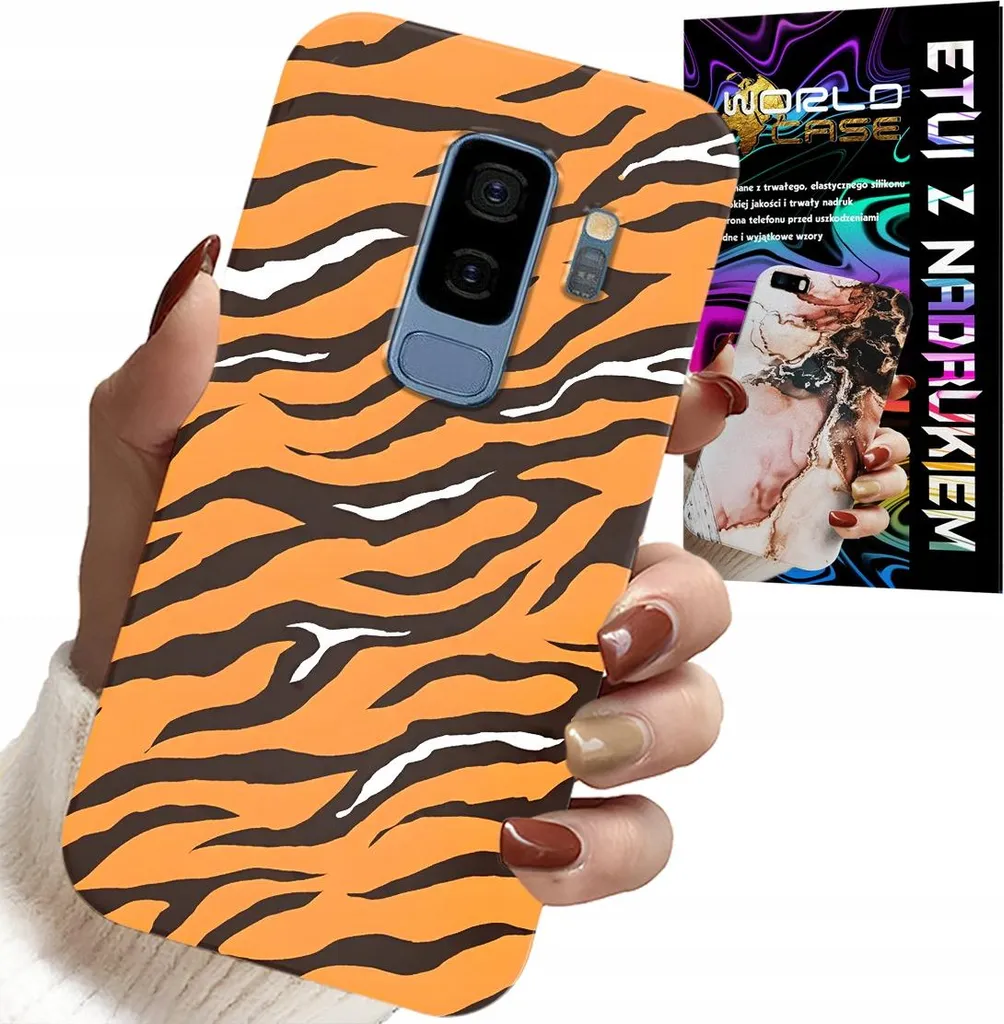 Cover Tigre Samsung S9 Plus: Design Esclusivo e Protezione Totale
