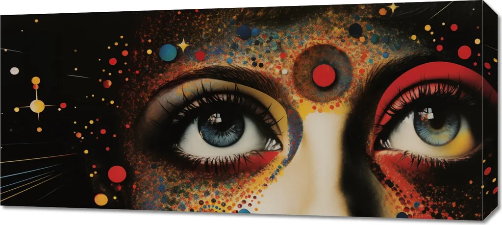 Habillez vos murs vides avec la Galaxie en formation - Format 90x40 cm
