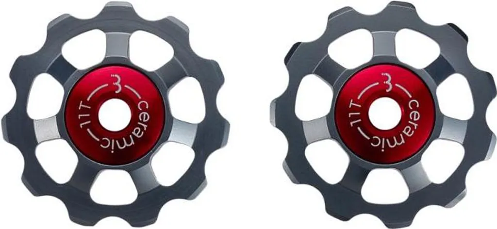 BBB Aluboys 11T Galets dérailleur céramique argent haute qualité