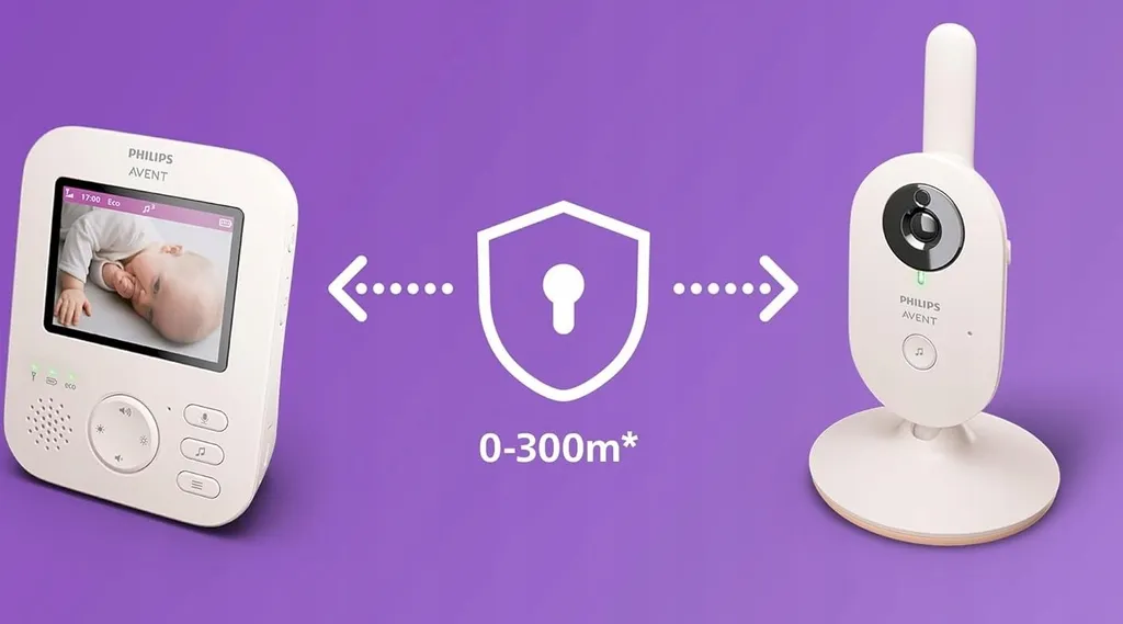 Philips AVENT SCD881/26 Écoute-bébé Vidéo Advanced avec Écran de 2,8" - 4