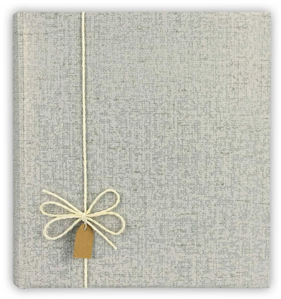ZEP Fotoalbum Sahara grau 24x32 cm 60 weiße Seiten