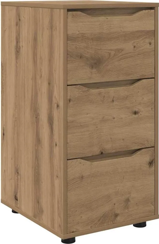 Armadio Rovere Artisan 40x48x81 cm | Mobiletto Multiuso Salvaspazio