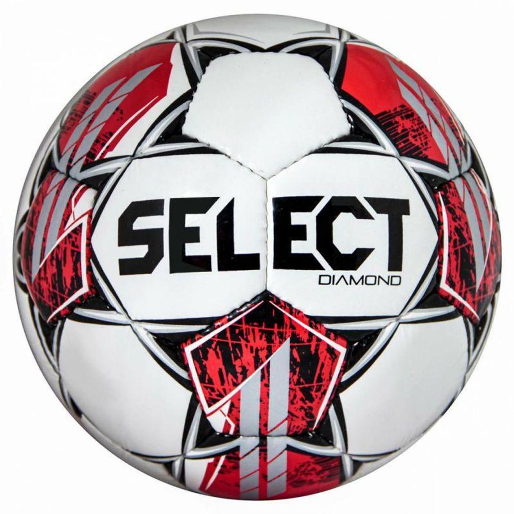 Select - "Diamond" Fußball Logo PP1894 (5) (Weiß/Rot)