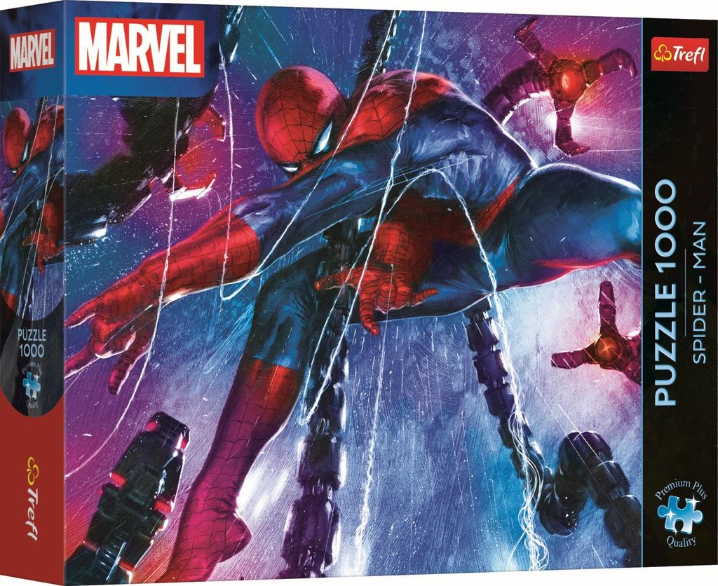 Trefl, Spiderman, 1000 Teile Premium Plus Puzzle Produktbild 