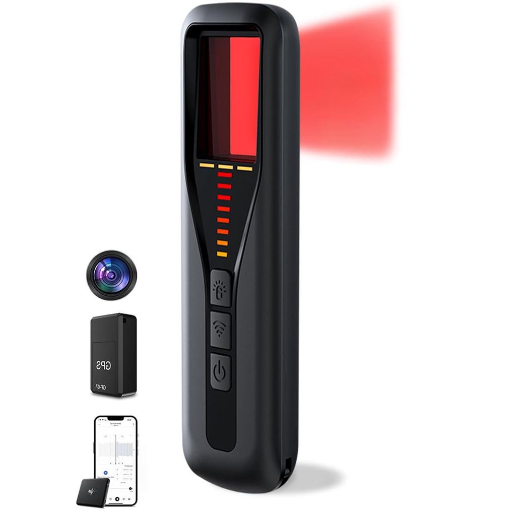 Wanzen- und GPS-Detektor, RF Wireless Abhörwanzenfinder mit Produktbild 