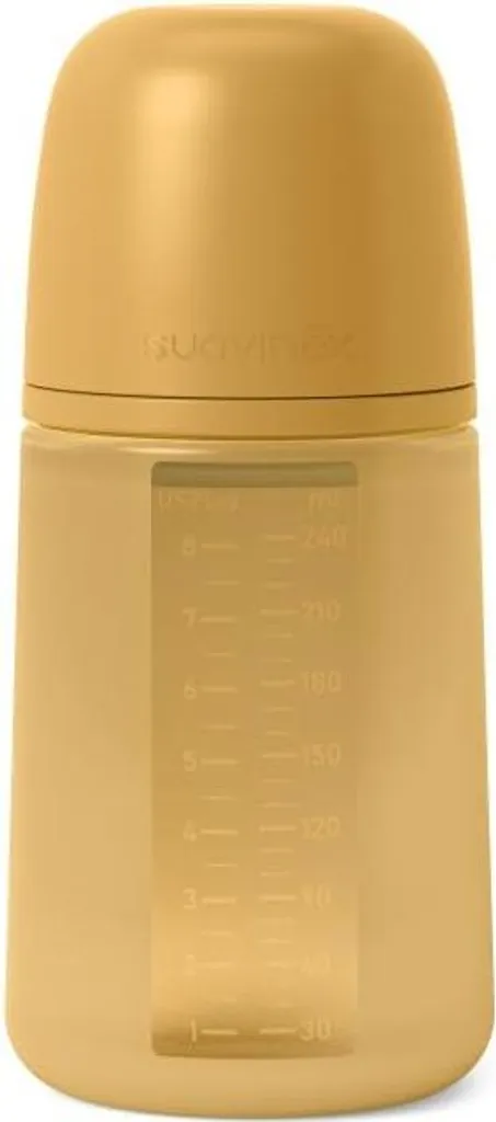 Suavinex Biberon Silicone 240 ml Colour Essence Moutarde SX Pro M