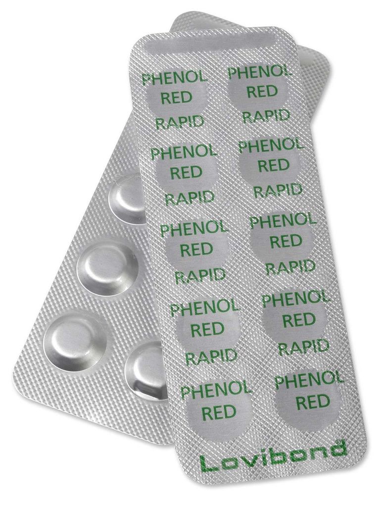 Phenol Red Rapid 100 Tabletten (10 Streifen)