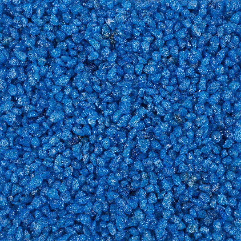 Deko Granulat, Zierkies 2-3 mm blau 1 Kg (1 Kg = 1,95EUR) Eurosand