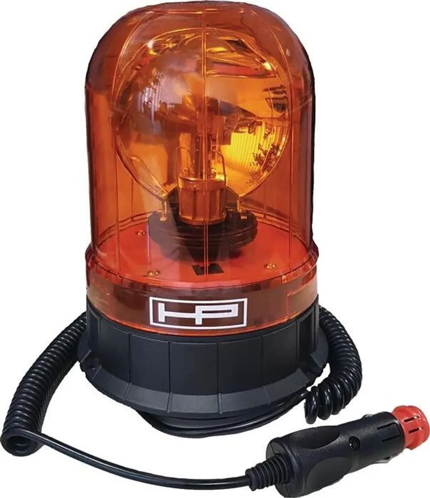 Lanterne rotative de secours orange - Gyrophare magnétique pour véhicule
