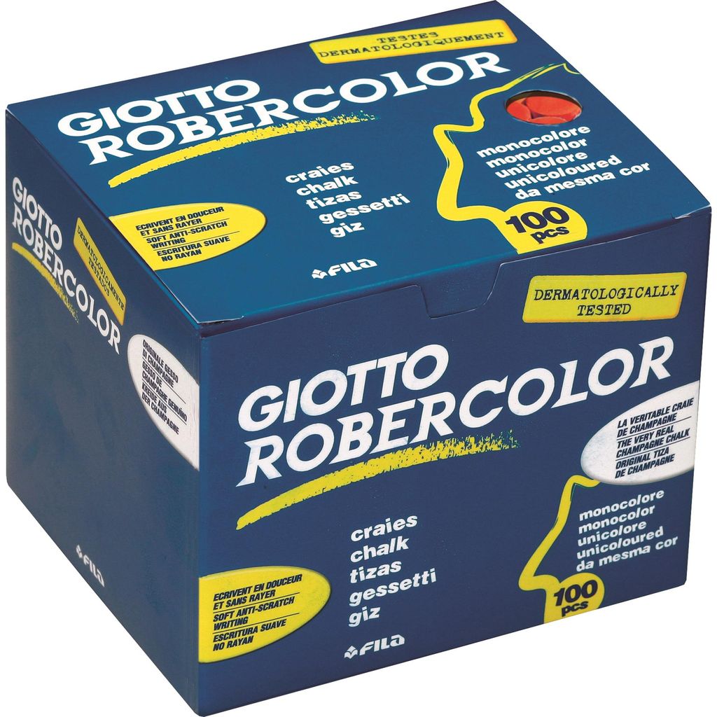 Giotto Wandtafelkreide Robercolor rt 100St Productafbeelding 