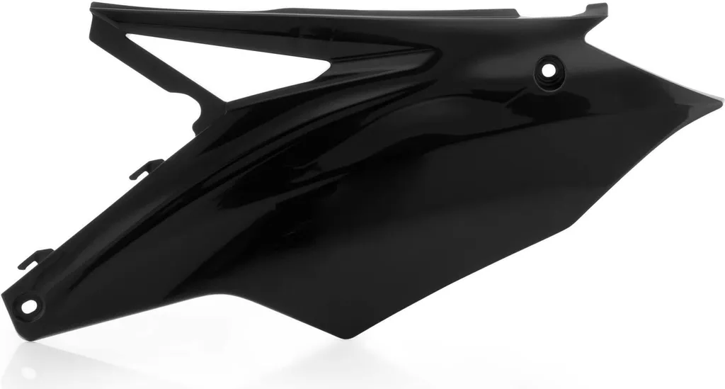Plaque Numéro Latérale Acerbis Noire pour Kawasaki KXF 450 Style USA