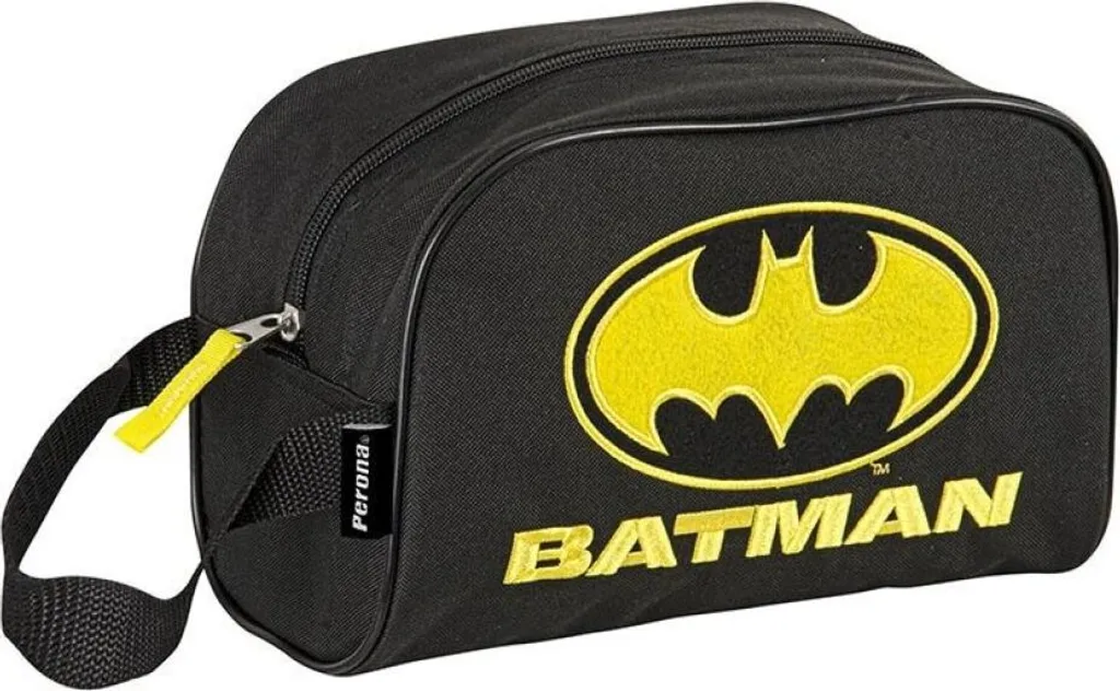 Trousse de Toilette Batman pour Voyage et Sport DC Comics par Perona