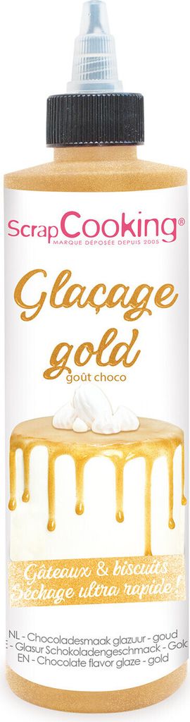 Glasur mit Schokoladengeschmack 140g - Gold Produktbild 