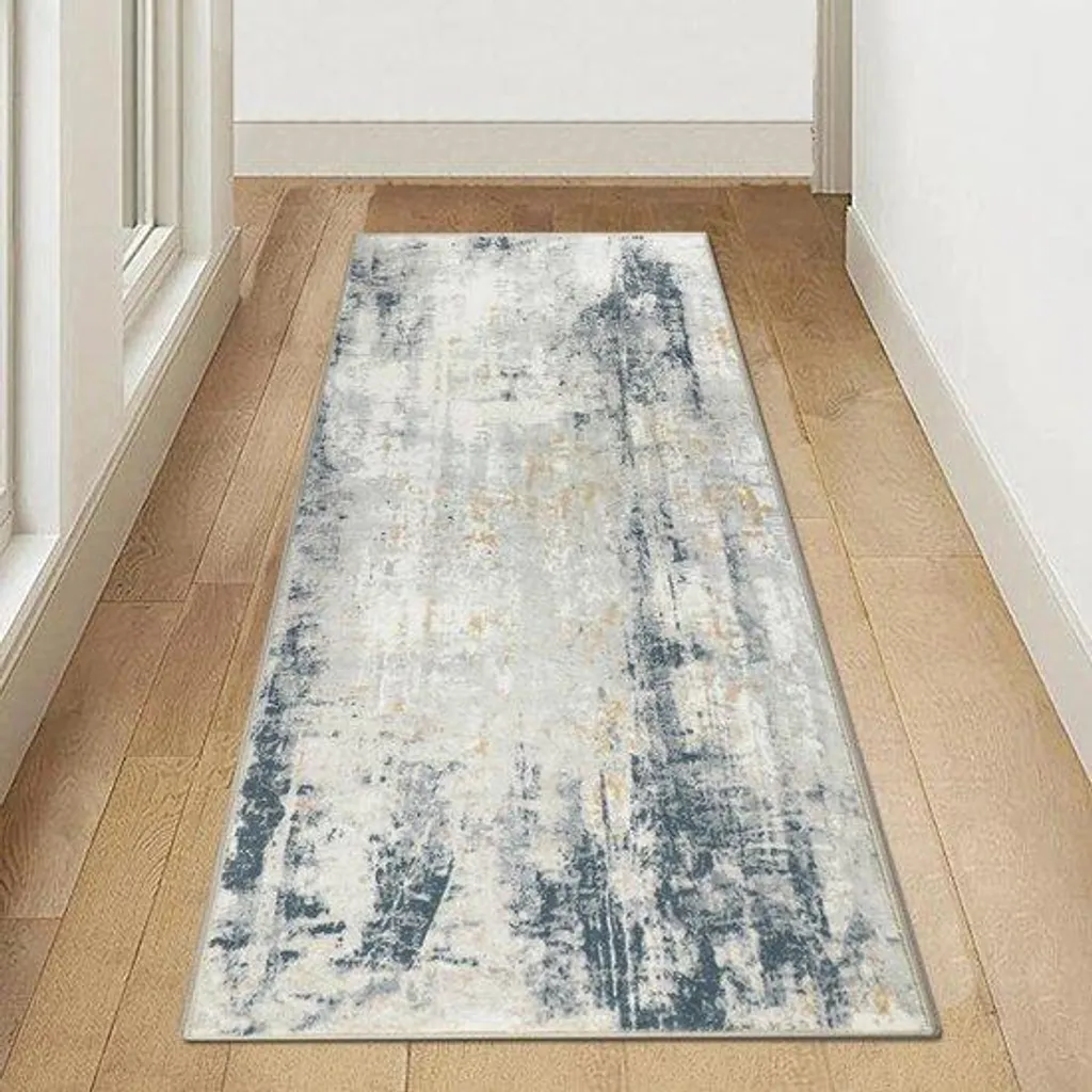 Grand tapis de passage antidérapant 65x180 cm idéal couloir et cuisine