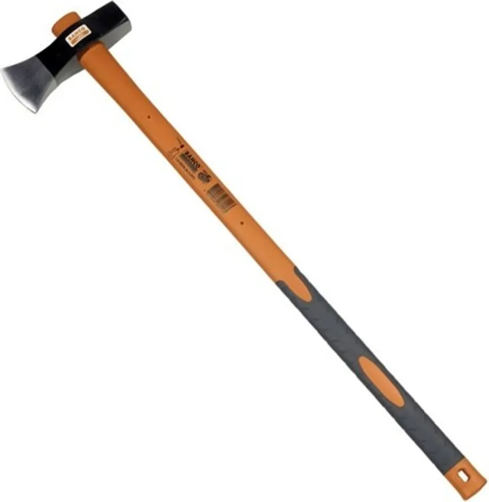 Hache Bahco avec manche fibre de verre et tête plate 3.55kg 900mm One Size