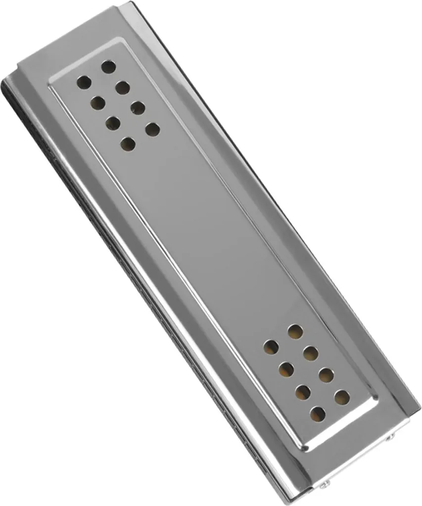 Harmonica trémolo double face Do Sol anti-perte d'air avec étui rigide