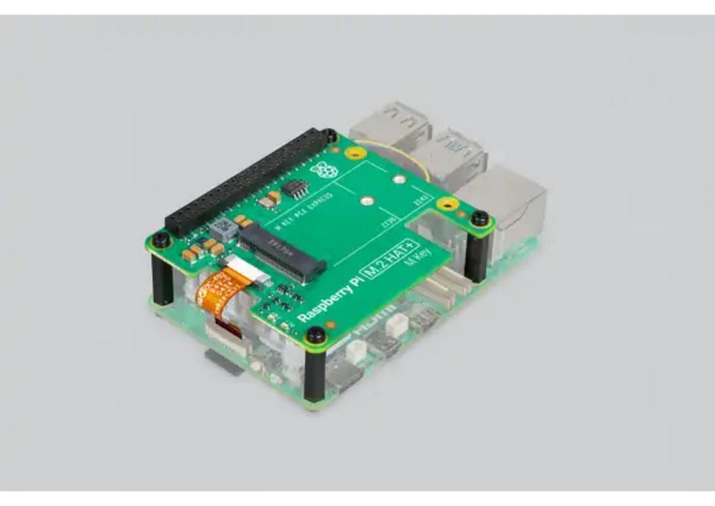 RASPBERRY PI M.2 HAT+ per Raspberry Pi 5 Immagine del prodotto 