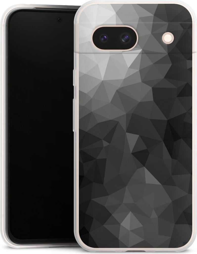 DeinDesign Slim Hülle für Google Pixel 8a Silikon Case Ultra Dünn Handyhülle Mosaik Muster Tarnmuster