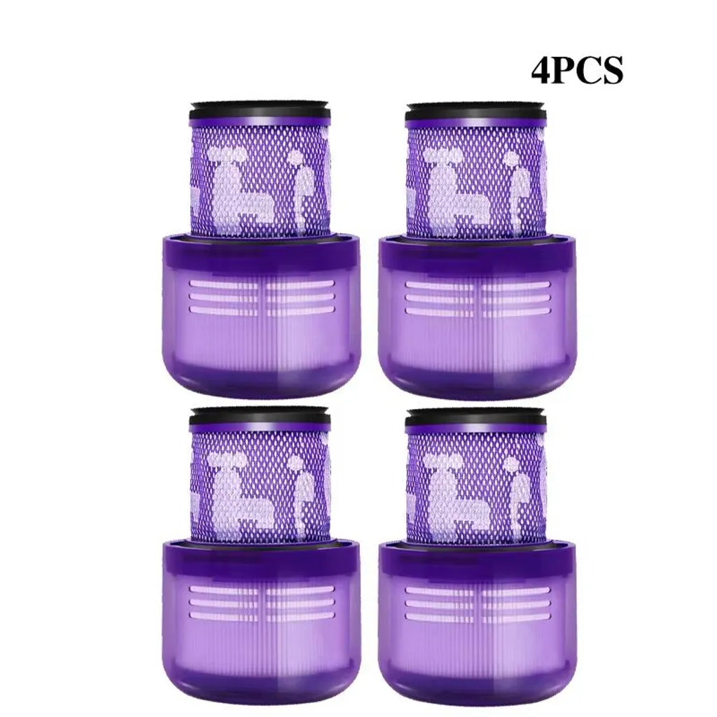 4 Filtres Cycloniques Haute Efficacité pour Dyson V15 et V11 SV14