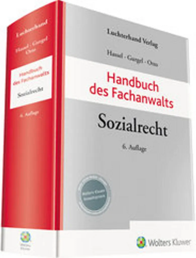 Handbuch des Fachanwalts Sozialrecht : Guide Expert Droit Social Allemand