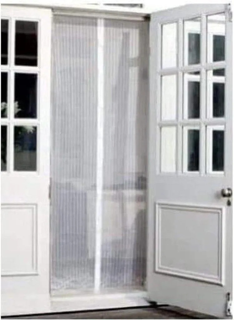 Moustiquaire Porte pour Balcon et Terrasse 100x210 - Aérez sans Insectes