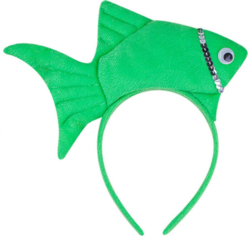 Goldfisch-Stirnband, Fisch-Design, Kostüm, Haarreif, verstellbar, Cosplay-Requisiten, Party, Ankleiden, Geburtstagszubehör
