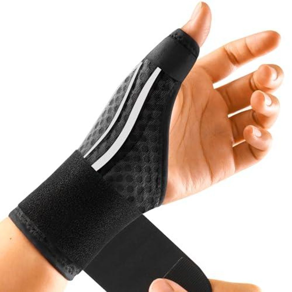 Stabil-Dünn Daumenbandage Rechts Damen Herren, Produktbild 