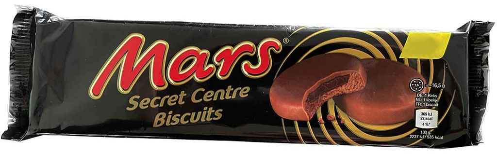 Mars Secret Centre Biscuits 132g Produktbild 