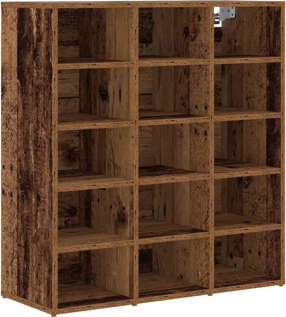 Scarpiera Shabby Chic vidaXL Legno Recupero - Arredo Ingresso Moderno