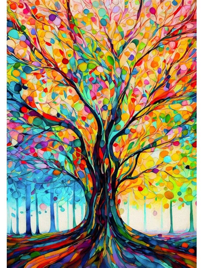 GENIESSE Puzzle Tree of Joy 1000 dlks