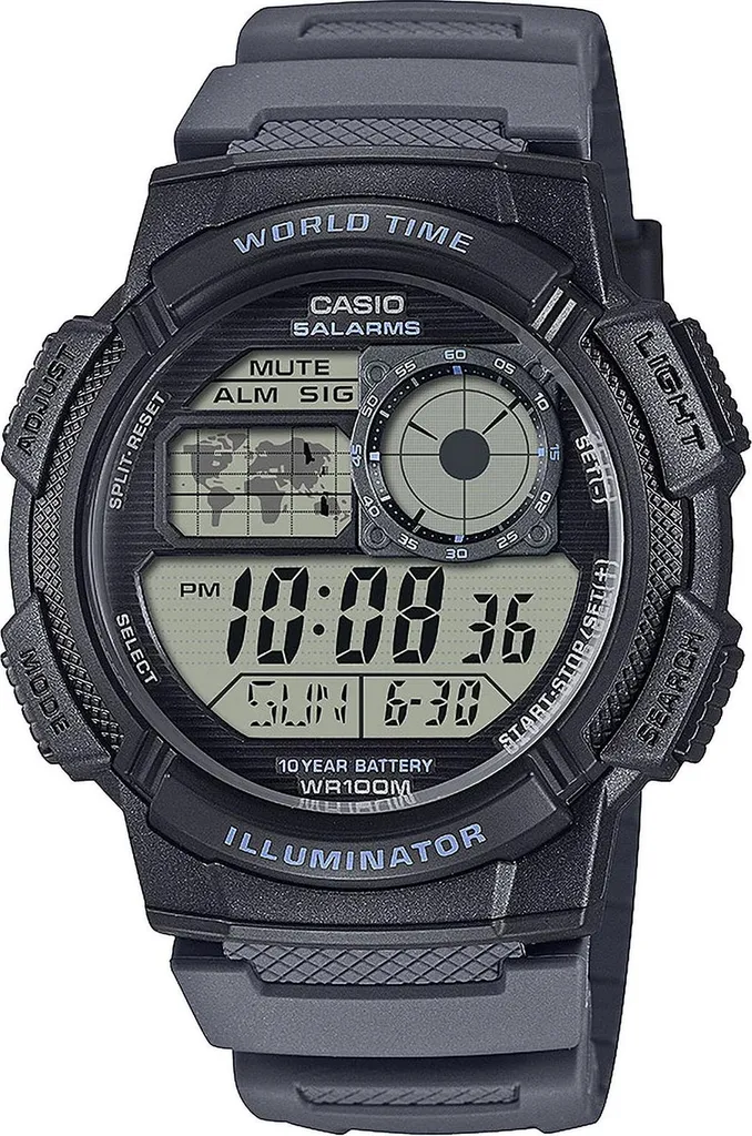 Montre Casio Timeless Collection AE-1000W-8AVEF Homme Sport Grise