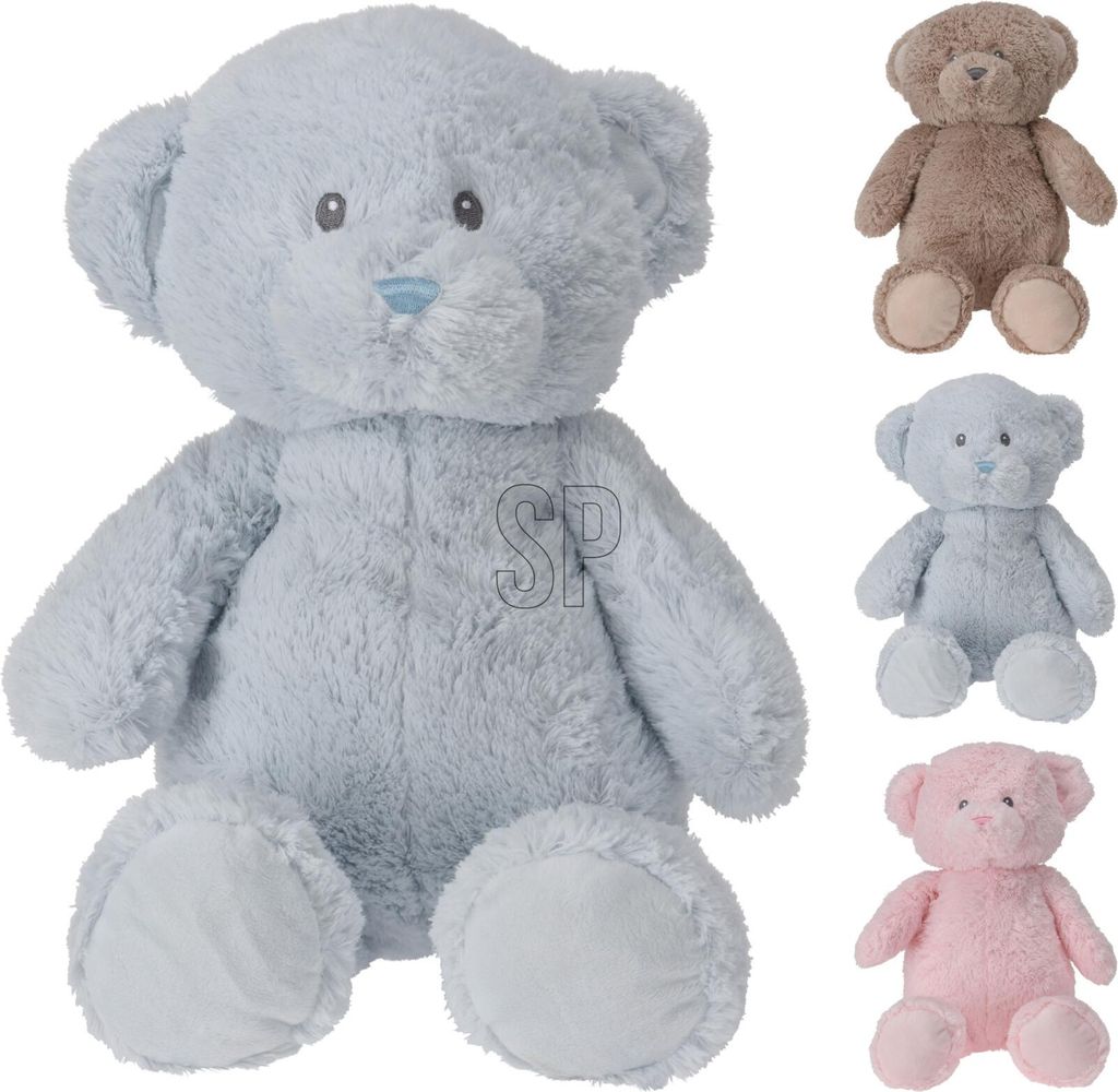 Plüsch Bär Kuscheltier 45cm mehrfarbig Spielzeug Teddybär