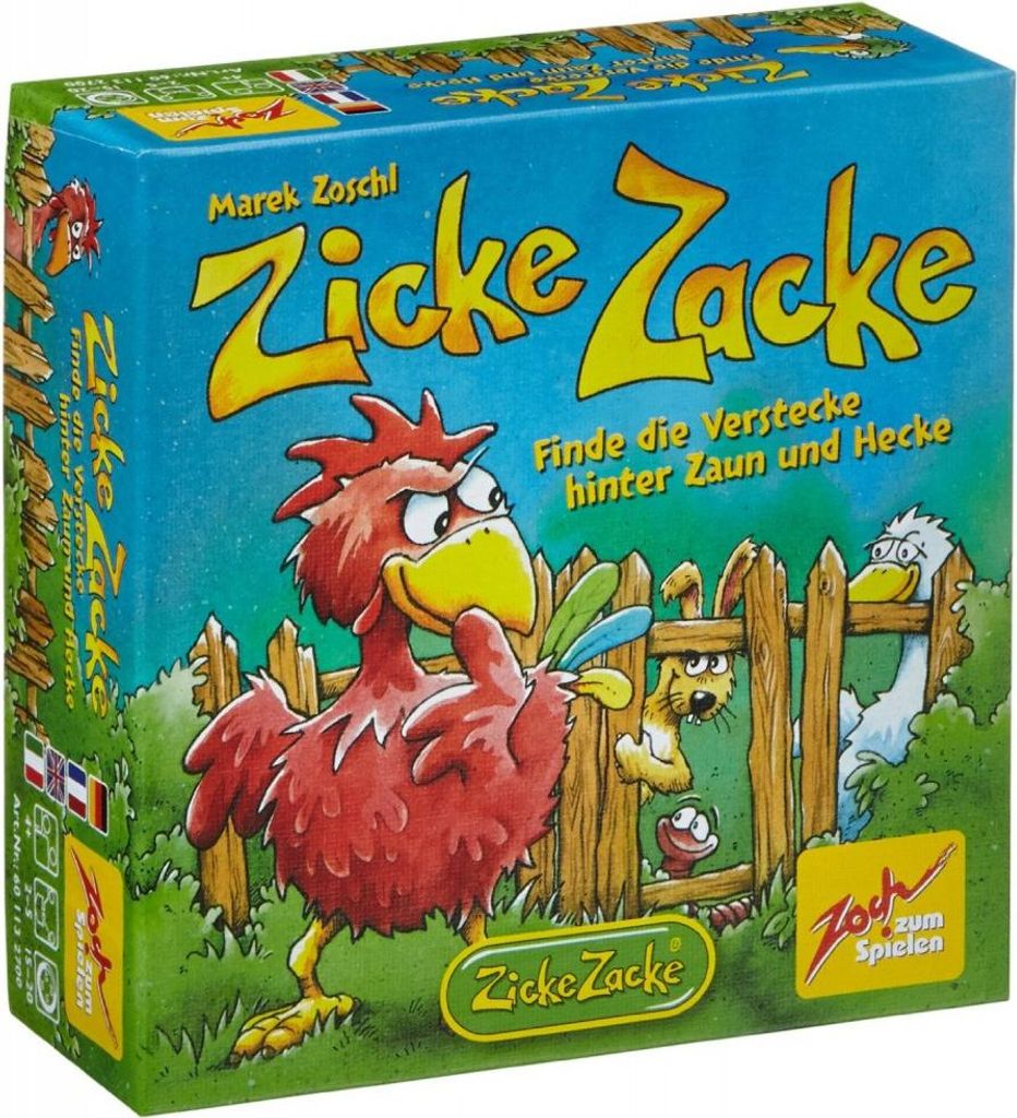 Noris Spiele Zicke Zacke Kartenspiel; 601105102 Produktbild 