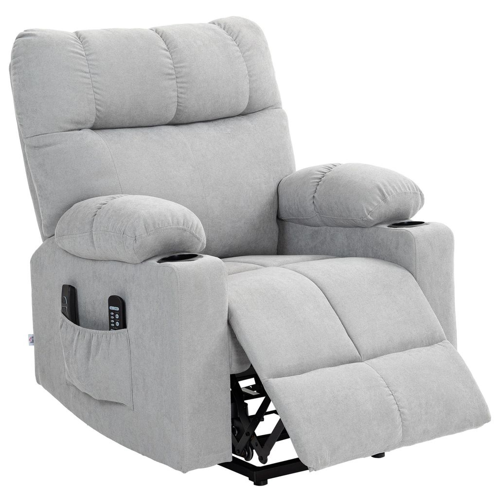 HOMCOM Fernsehsessel mit Aufstehhilfe Relaxsessel mit Produktbild 