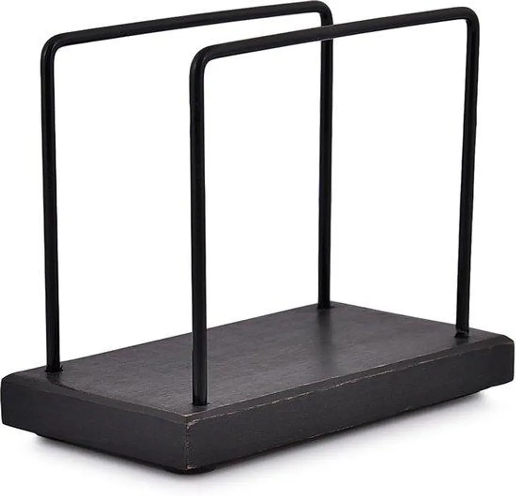 Table basse robuste en chêne massif et acier noir, format XXL 15m
