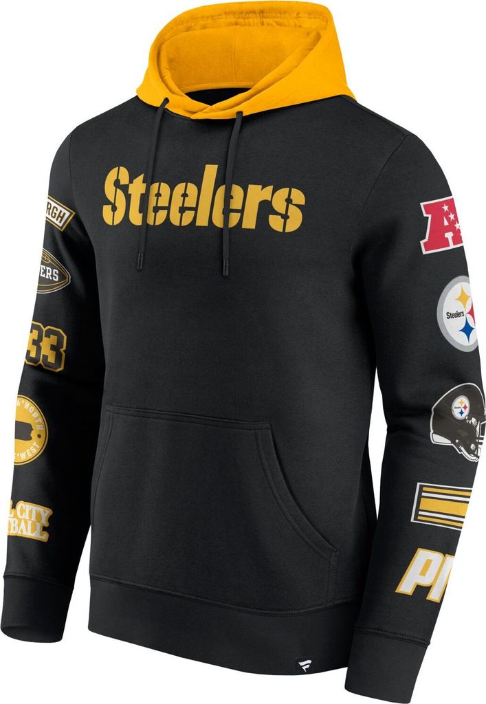 Pittsburgh Steelers NFL Sleeve Prints Hoody - 3XL