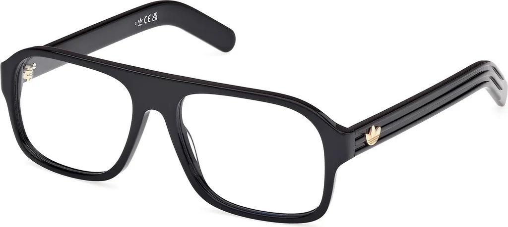 Adidas Originals OR5109 001 lunettes de vue noir brillant 55-16-145