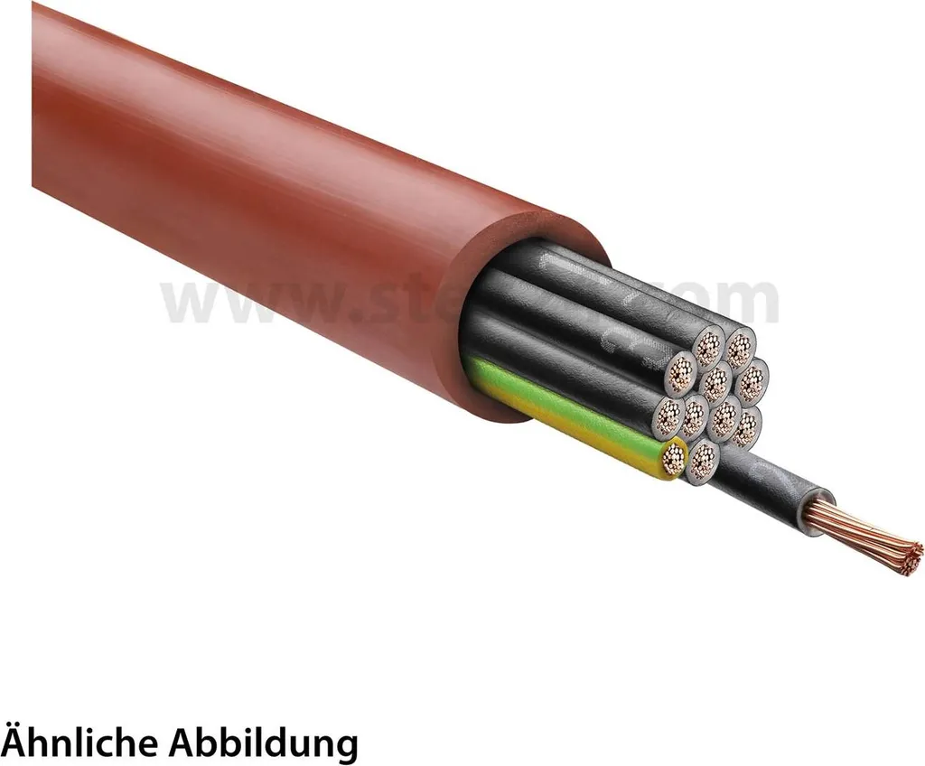 Cavo HELU SiHF 12G1,5 mm² Silicone Rosso - Qualità Industriale Certificata