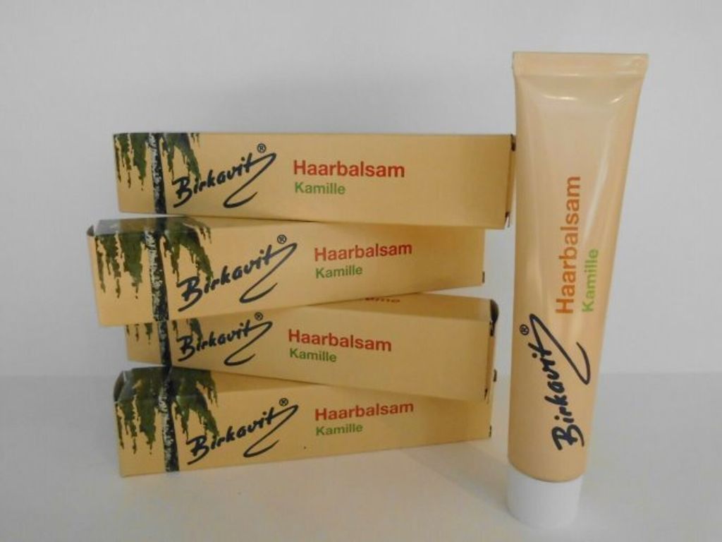 Birkavit Haarbalsam Kamille, Sparkarton 10 Stk. a 75 ml Produktbild 