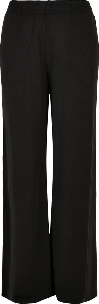 Urban Classics Ladies - Modal Wide Leg Hose schwarz - XS