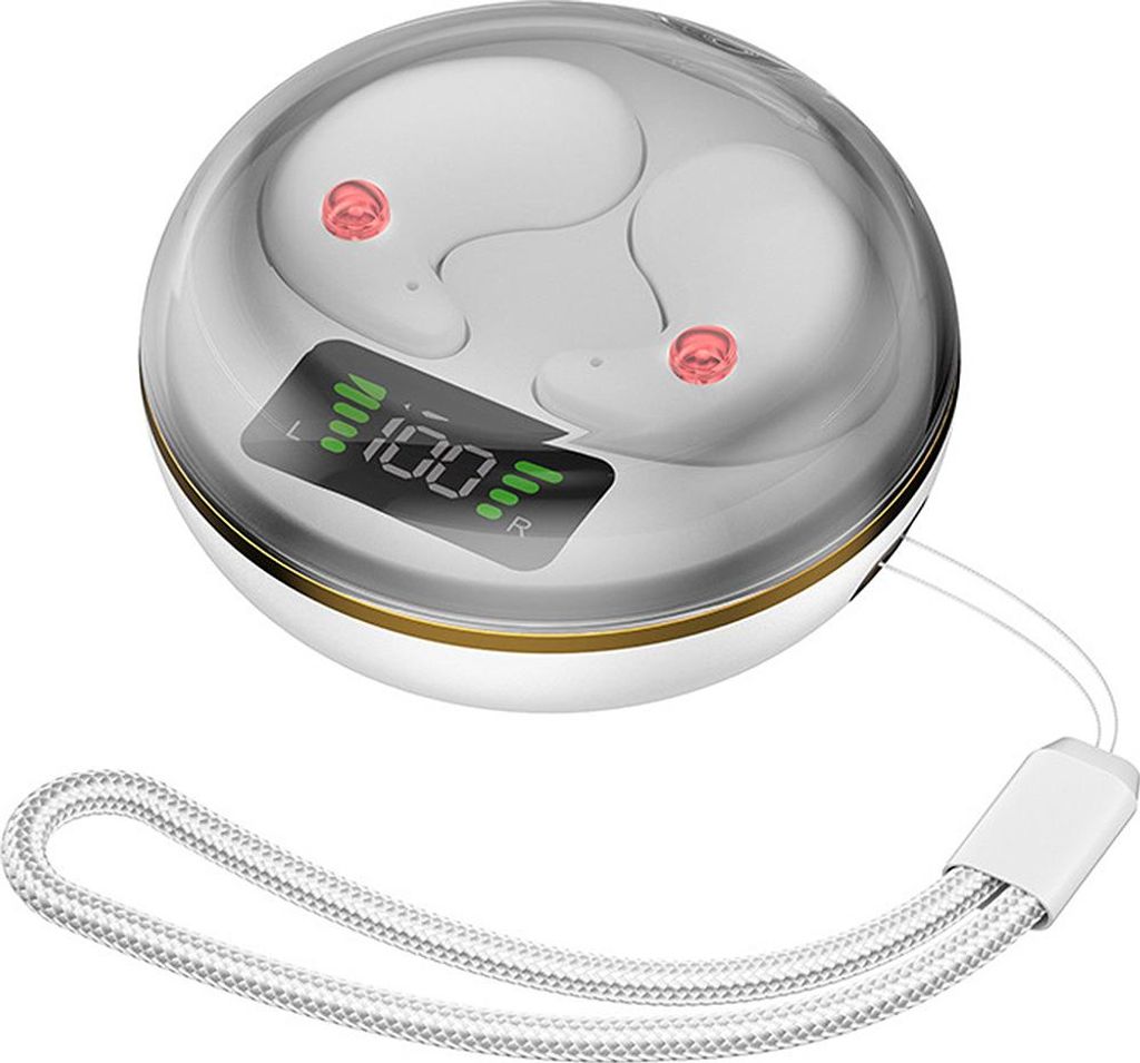 Ultraleichte Bluetooth In-Ear Schlafkopfhörer, Geräuschreduzierung, Für Seitenschläfer & Kleine Ohren, Bluetooth 5.3, iOS & Android