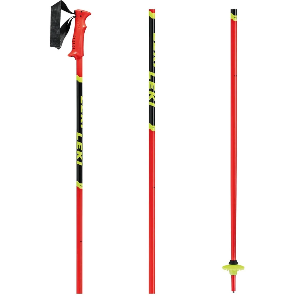 Bâtons de ski enfant LEKI Racing Kids 80 cm pour club et loisir