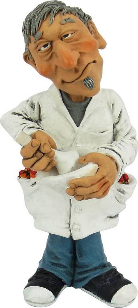 Funny Job - Apotheker mit Pistill und Schale