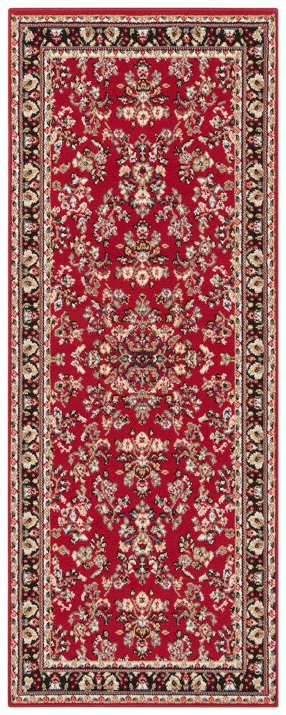 Hanse Home 005 Kurzflor Teppich Design Rot
