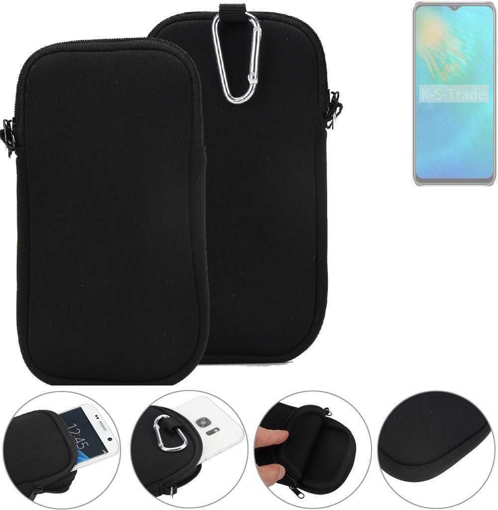 K-S-Trade Neopren-Hülle Handyhülle kompatibel mit Oukitel C37 Schutzhülle Neoprenhülle Sleeve Schutz-Hülle Gürtel Tasche Case Holster